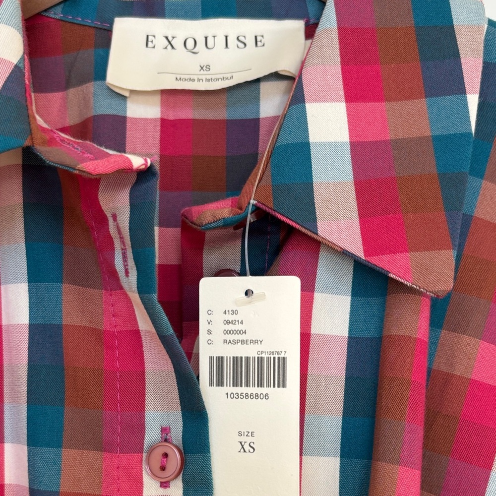 Anthropologie Exquise Tobie shirt dress XS NWT - Picture 7 of 7